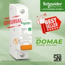 MCB Schneider Domae 1P 2A 4A 6kA SNI