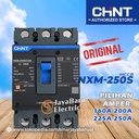 MCCB Breaker Chint NXM-250S NXM250S 3P 160A 200A 225A 250A