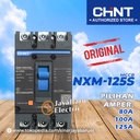 MCCB Breaker Chint NXM-125S NXM125S 3P 80A 100A 125A