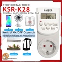 Stop Kontak Timer Digital KAISER KSR-K28