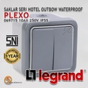 Saklar 2 Gang Hotel LEGRAND PLEXO Outbow Outdoor Waterproof 069715