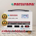 Stabilizer Stavol AVR MATSUYAMA Stavolt 1500 Watt 1.5kva AVR/L-1.5GS