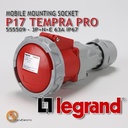 Legrand Mobile Mounting Socket 3P+N+E / 5 Pin 63A P17 Tempra Pro