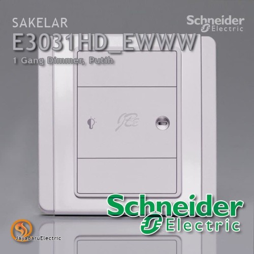 Dimmer Schneider Neo 1 Gang Putih E3031HD-EWWW
