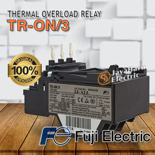 Thermal Overload Relay Fuji TR-0N/3 TR0N TR-0N