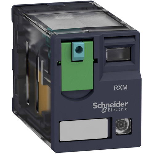 Relay SCHNEIDER RXM4 RXM4AB2 12V 24V 48V 110V 220V DENGAN LAMPU