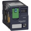 Relay SCHNEIDER RXM4 RXM4AB2 12V 24V 48V 110V 220V DENGAN LAMPU
