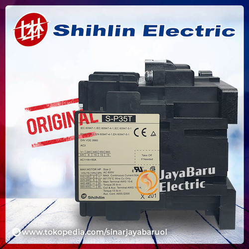Kontaktor / Contactor SHIHLIN S-P35T SP35T 24V 110V 220V 380V