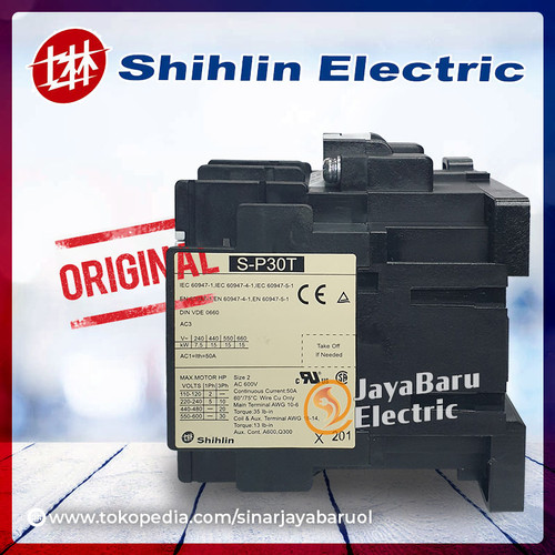 Kontaktor / Contactor SHIHLIN S-P30T SP30T 24V 110V 220V 380V