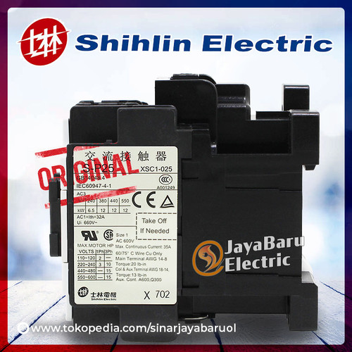 Kontaktor / Contactor SHIHLIN S-P25 SP25 24V 48V 110V 220V 380V