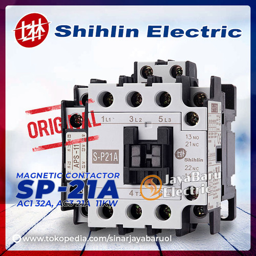 Kontaktor / Contactor SHIHLIN S-P21A SP21A 24V 48V 110V 220V 380V