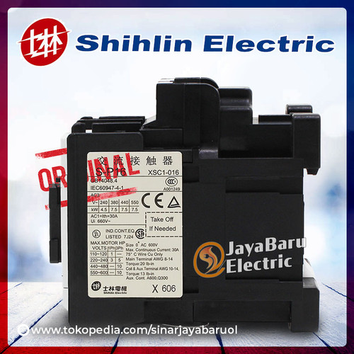 Kontaktor / Contactor SHIHLIN S-P16 SP16 24V 48V 110V 220V 380V