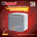 Saklar 1 Gang Hotel LEGRAND PLEXO Outbow Outdoor Waterproof 069711