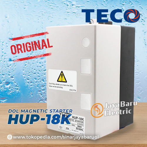 DOL Magnetic Motor Starter TECO HUP-18K HUP18K