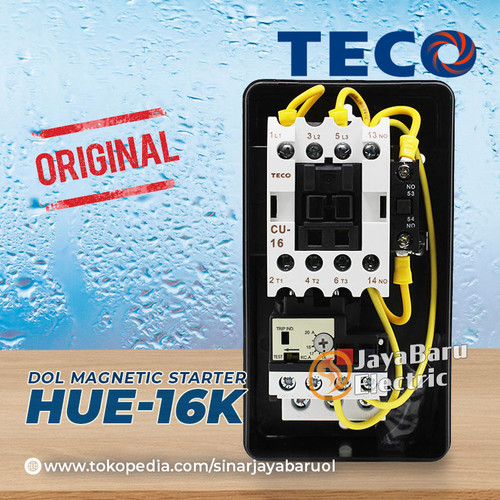 DOL Magnetic Motor Starter TECO HUE-16K HUE16K