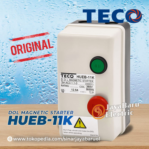 DOL Magnetic Motor Starter TECO HUEB-11K HUEB11K