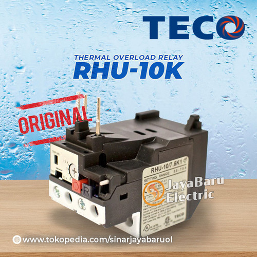 Thermal Overload Relay TECO RHU10 RHU-10K