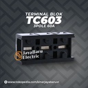 Terminal Block Terminal Blok 3P 3 Pole 60A TC603 TC-603
