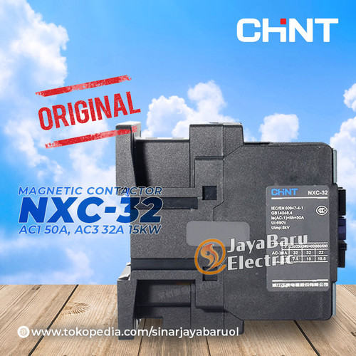 Contactor Kontaktor CHINT NXC-32 NXC32 24V 36V 110V 220V 400V
