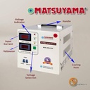 Stabilizer Stavol AVR MATSUYAMA Stavolt 3000 Watt 3kva AVR/L-3GS