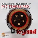 Legrand Panel Mounting Plug Socket 3P+N+E / 5 Pin 63A P17 Tempra Pro