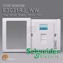 Stop Kontak Schneider Neo Telepon Outlet Putih E3031RJ-WW