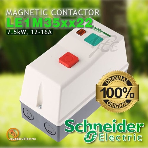 DOL Motor Starter Schneider 7.5kW LE1M35F722/LE1M35M722/LE1M35Q722
