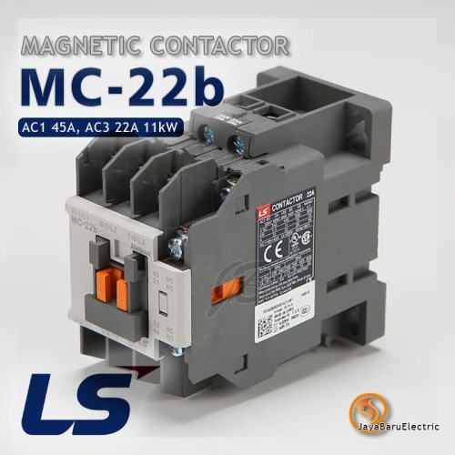 Kontaktor / Contactor LS MC-22b MC22b 110V 220V 380V AC Coil