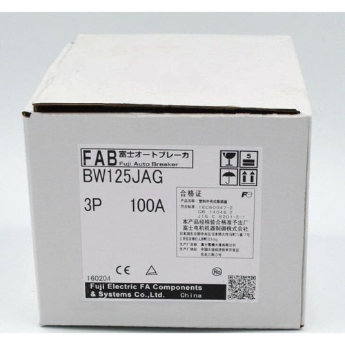MCCB Fuji BW125JAG 3P 100A
