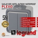 Saklar 2 Gang Hotel LEGRAND PLEXO Outbow Outdoor Waterproof 069715