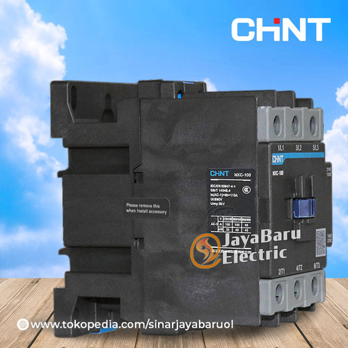 Contactor Kontaktor CHINT NXC-100 NXC100 24V 36V 48V 110V 220V 400V