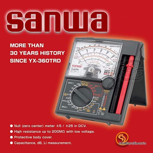 Analog Multitester Multitester SANWA YX360TRF ORIGINAL