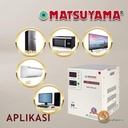 Stabilizer Stavol AVR MATSUYAMA Stavolt 5000 Watt 5kva AVR/LD-5GS