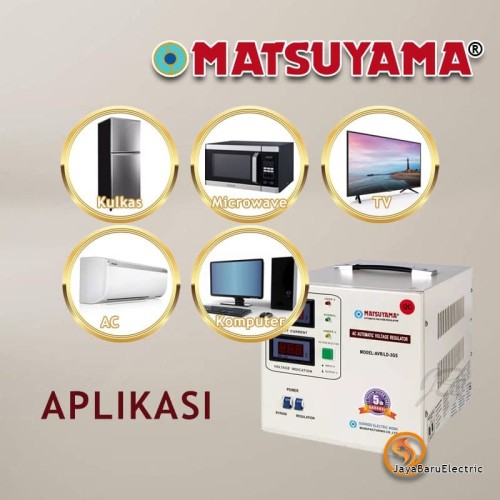 Stabilizer Stavol AVR MATSUYAMA Stavolt 3000 Watt 3kva AVR/L-3GS