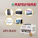 Stabilizer Stavol AVR MATSUYAMA Stavolt 1500 Watt 1.5kva AVR/L-1.5GS