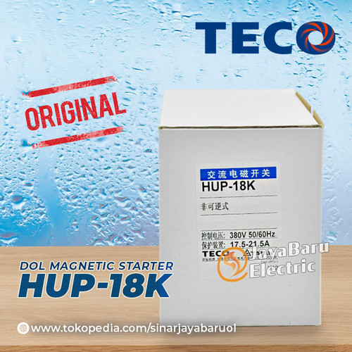 DOL Magnetic Motor Starter TECO HUP-18K HUP18K