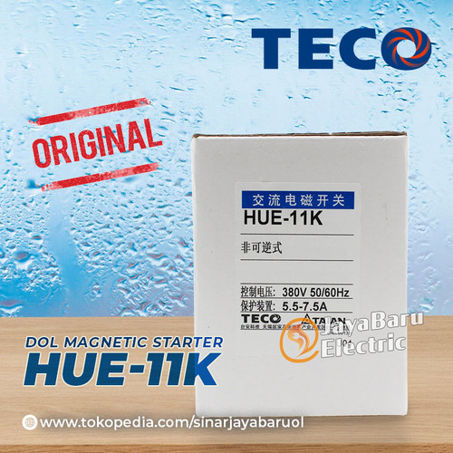 DOL Magnetic Motor Starter TECO HUE-11K HUE11K