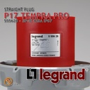 Legrand Straight Plug 3P+E / 4 Pin 125A P17 Tempra Pro 555628