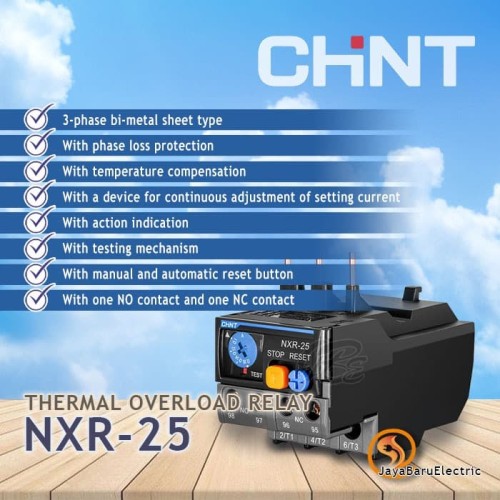 Thermal Overload Relay CHINT NXR-25 NXR25
