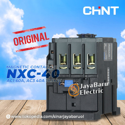 Contactor Kontaktor CHINT NXC-40 24V 36V 110V 220V 400V