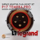 Legrand Surface Mounting Plug Socket 3P+N+E / 5 Pin 63A P17 Tempra Pro