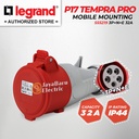 Legrand Mobile Mounting Socket 3P+N+E / 5 Pin 32A P17 Tempra 555219