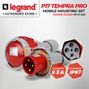 Legrand Paket 1 Set Plug Mobile Mounting Socket 3P+E / 4 Pin 63A