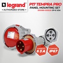 Legrand Paket 1 Set Plug Panel Mounting Socket 3P+E / 4 Pin 63A
