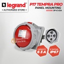 Legrand Panel Mounting Socket 3P+E / 4 Pin 63A P17 Tempra Pro 555588