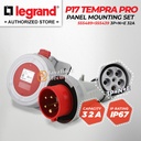 Legrand Paket 1 Set Plug Panel Mounting Socket 3P+N+E / 5 Pin 32A IP67