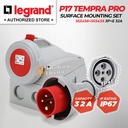 Legrand Paket 1 Set Plug Surface Mounting Socket 3P+E / 4 Pin 32A