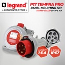 Legrand Paket 1 Set Plug Panel Mounting Socket 3P+N+E / 5 Pin 16A IP67