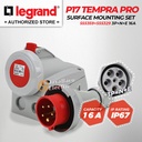 Legrand Paket Set Plug Surface Mounting Socket 3P+N+E / 5 Pin 5Pin 16A IP67 P17 Tempra Pro 555359 555329