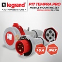 Legrand Paket 1 Set Plug Mobile Mounting Socket 3P+E / 4 Pin 4Pin 16A IP67 P17 Tempra Pro 555308 555328